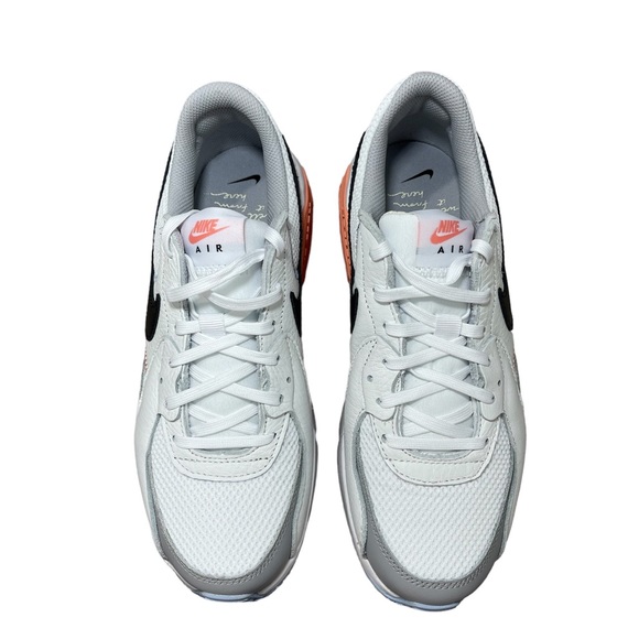 ⚡️SOLD⚡️Nike Air Max Excee Sneakers White Black Coral Pink Shoes women US Size 8 - Picture 6 of 16